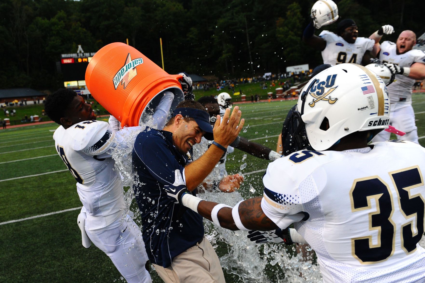 ‘A great win for us, a huge win’ Charleston Southern knocks off Appalachian State